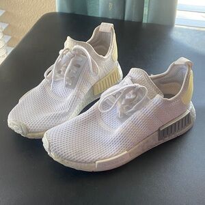 Adidas NMD R1 White Sneakers